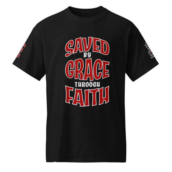 Saved By Grace Tee-Red