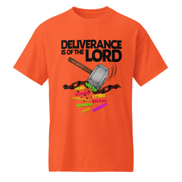 Deliverance Is Of The Lord Tee-Orange