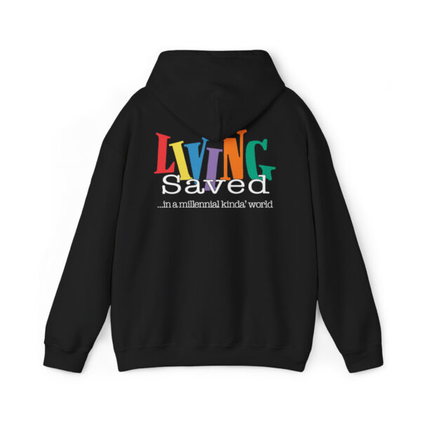 Living Saved Hoodie - Image 2