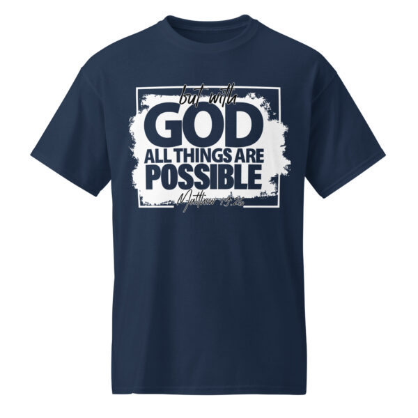 All Things Are Possible Tee Navy
