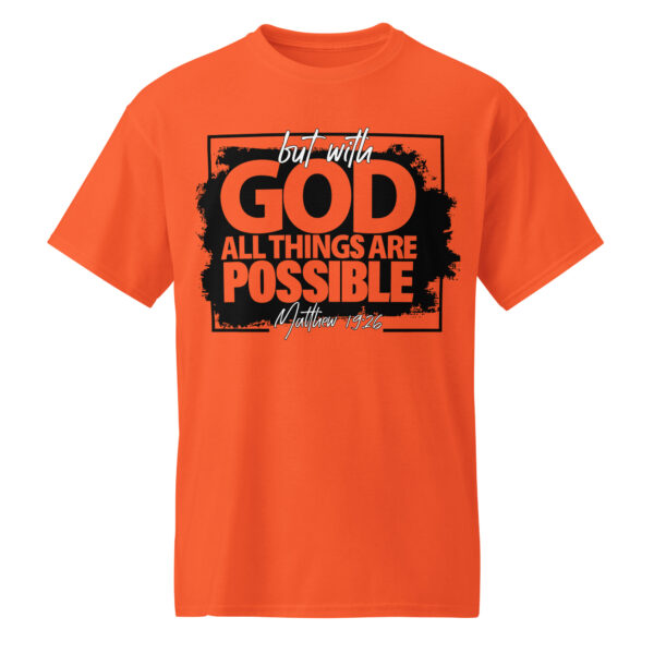 All Things Are Possible Tee Orange