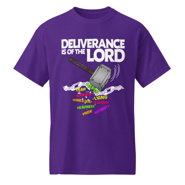Deliverance Is Of The Lord Tee-Purple