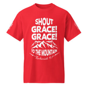 Shout GRACE GRACE Tee-red